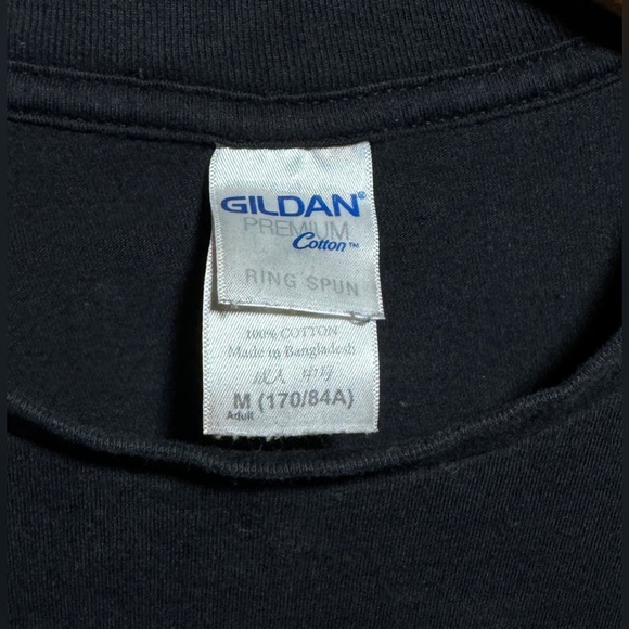 Vintage Y2K DGK Bar Stamp Graphic Print Skater T Shirt Black/Red • Size Medium - Picture 2 of 4